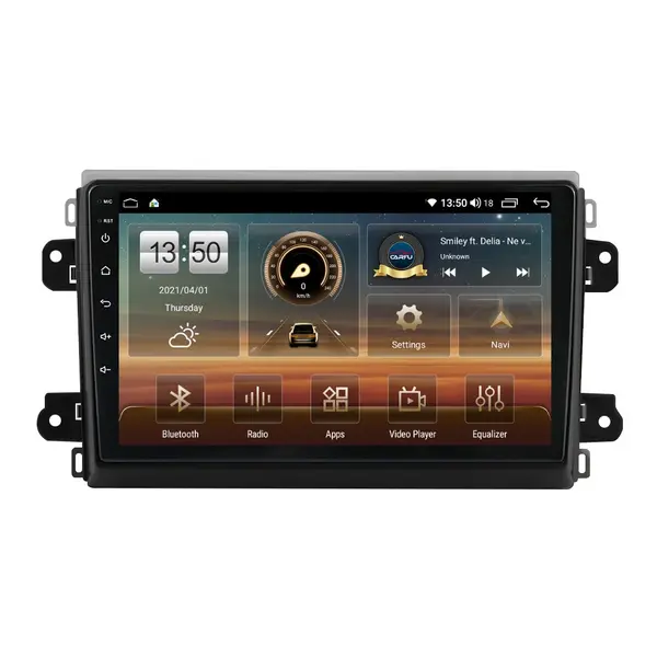 Navigatie dedicata cu Android Opel Movano C dupa 2022, 6GB RAM, Radio GPS Dual Zone, Display HD QLED 9" Touchscreen, Internet Wi-Fi si slot SIM 4G, Bluetooth, MirrorLink, USB