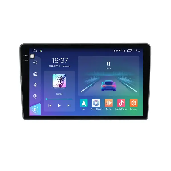 Navigatie dedicata cu Android Opel Vectra C 2002 - 2009, 8GB RAM, Radio GPS Dual Zone, Display 2K QLED 9.5" Touchscreen, Internet Wi-Fi si slot SIM 4G, Bluetooth, MirrorLink, USB