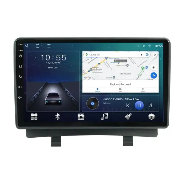 Navigatie dedicata cu Android Opel Zafira Tourer C 2011 - 2016, 2GB RAM, Radio GPS Dual Zone, Display HD QLED 9" Touchscreen, Internet Wi-Fi si slot SIM 4G, Bluetooth, MirrorLink, USB