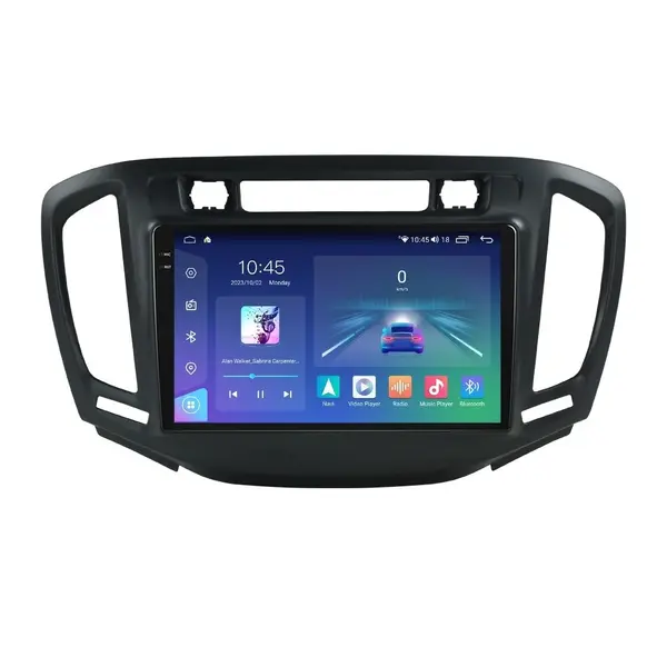 Navigatie dedicata cu Android Opel Zafira Tourer C 2016 - 2019, 8GB RAM, Radio GPS Dual Zone, Display 2K QLED 9.5" Touchscreen, Internet Wi-Fi si slot SIM 4G, Bluetooth, MirrorLink, USB