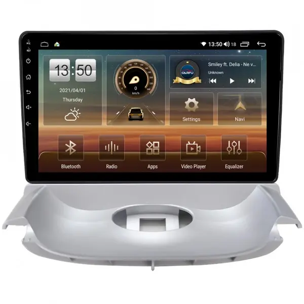 Navigatie dedicata cu Android Peugeot 206 1998 - 2009, 6GB RAM, Radio GPS Dual Zone, Display HD QLED 9'' Touchscreen, Internet Wi-Fi si slot SIM 4G, Bluetooth, MirrorLink, USB
