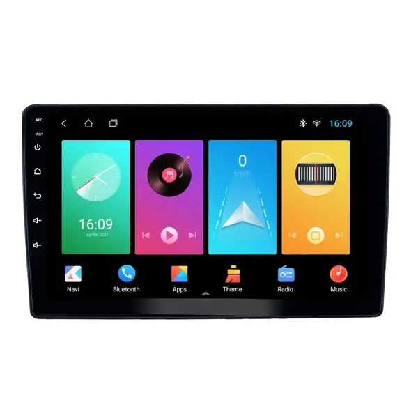 Navigatie dedicata cu Android Peugeot 307 2000 - 2013, 2GB RAM, Radio GPS Dual Zone, Display HD IPS 9" Touchscreen, Internet Wi-Fi, Bluetooth, MirrorLink, USB