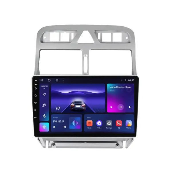 Navigatie dedicata cu Android Peugeot 307 2000 - 2013, 4GB RAM, Radio GPS Dual Zone, Display HD IPS 9" Touchscreen, Internet Wi-Fi, Bluetooth, MirrorLink, USB