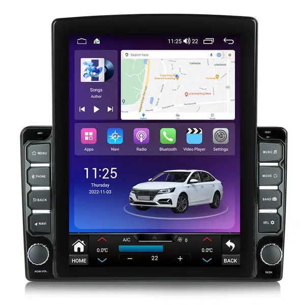 Navigatie dedicata cu Android Peugeot 308 II 2013 - 2021, 4GB RAM, Radio GPS Dual Zone, Touchscreen IPS 9.7" HD tip Tesla, Internet Wi-Fi si slot SIM 4G, Bluetooth, MirrorLink, USB