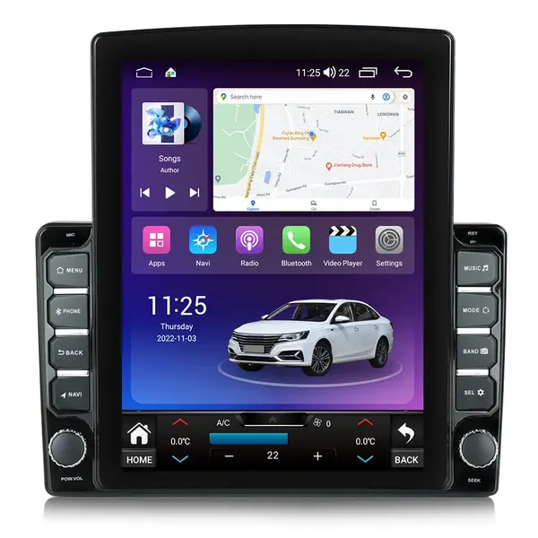 Navigatie dedicata cu Android Peugeot 308 II 2013 - 2021, 8GB RAM, Radio GPS Dual Zone, Touchscreen IPS 9.7" HD tip Tesla, Internet Wi-Fi si slot SIM 4G, Bluetooth, MirrorLink, USB