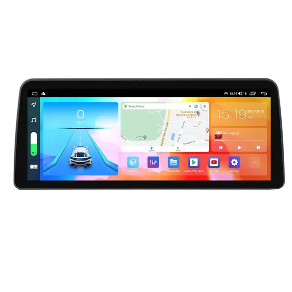 Navigatie dedicata cu Android Peugeot 308 II 2013 - 2021, 8GB RAM, Radio GPS Dual Zone, Display QLED 12.3" Touchscreen, Internet Wi-Fi si slot SIM 4G, Bluetooth, MirrorLink, USB