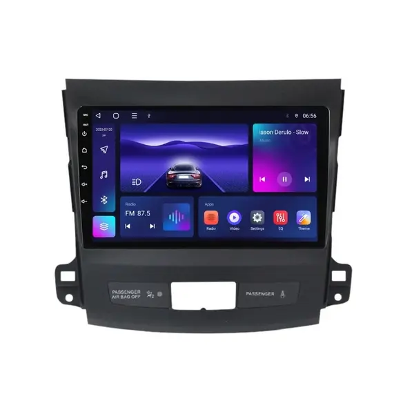 Navigatie dedicata cu Android Peugeot 4007 2007 - 2013, 4GB RAM, Radio GPS Dual Zone, Display HD IPS 9" Touchscreen, Internet Wi-Fi, Bluetooth, MirrorLink, USB
