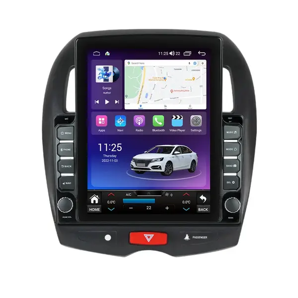 Navigatie dedicata cu Android Peugeot 4008 2012 - 2017, 8GB RAM, Radio GPS Dual Zone, Touchscreen IPS 9.7" HD tip Tesla, Internet Wi-Fi si slot SIM 4G, Bluetooth, MirrorLink, USB