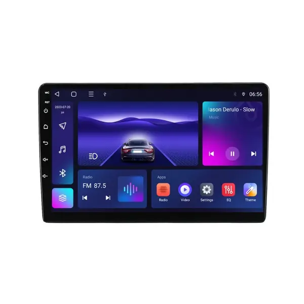 Navigatie dedicata cu Android Peugeot Boxer dupa 2006, 4GB RAM, Radio GPS Dual Zone, Display HD IPS 9" Touchscreen, Internet Wi-Fi, Bluetooth, MirrorLink, USB
