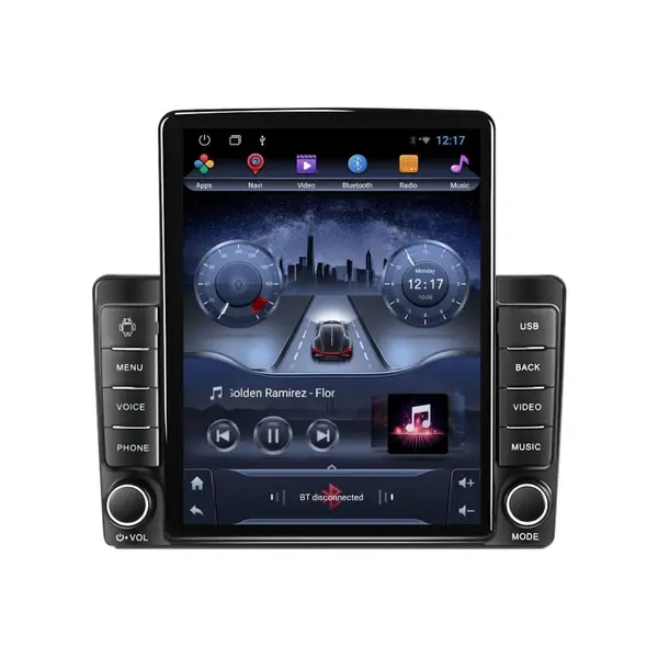 Navigatie dedicata cu Android Peugeot Partner 2008 - 2018, 2GB RAM, Radio GPS Dual Zone, Touchscreen IPS 9.7" HD tip Tesla, Internet Wi-Fi, Bluetooth, MirrorLink, USB