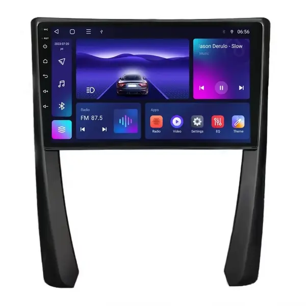 Navigatie dedicata cu Android Porsche Boxster 2009 - 2013, 4GB RAM, Radio GPS Dual Zone, Display HD IPS 9" Touchscreen, Internet Wi-Fi, Bluetooth, MirrorLink, USB