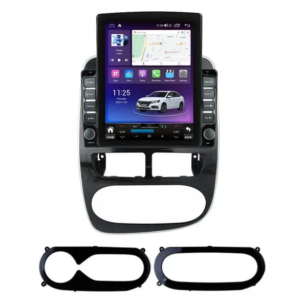 Navigatie dedicata cu Android Renault Clio IV 2012 - 2019, 8GB RAM, Radio GPS Dual Zone, Touchscreen IPS 9.7" HD tip Tesla, Internet Wi-Fi si slot SIM 4G, Bluetooth, MirrorLink, USB