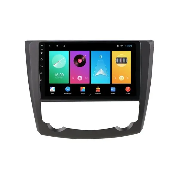 Navigatie dedicata cu Android Renault Kadjar 2015 - 2018, 2GB RAM, Radio GPS Dual Zone, Display HD IPS 9" Touchscreen, Internet Wi-Fi, Bluetooth, MirrorLink, USB