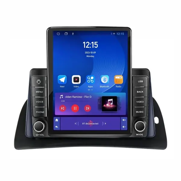 Navigatie dedicata cu Android Renault Kangoo II 2008 - 2021, 1GB RAM, Radio GPS Dual Zone, Touchscreen IPS 9.7" HD tip Tesla, Internet Wi-Fi, Bluetooth, MirrorLink, USB