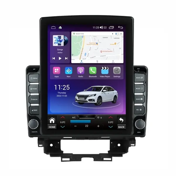 Navigatie dedicata cu Android Renault Kangoo III dupa 2021, 8GB RAM, Radio GPS Dual Zone, Touchscreen IPS 9.7" HD tip Tesla, Internet Wi-Fi si slot SIM 4G, Bluetooth, MirrorLink, USB