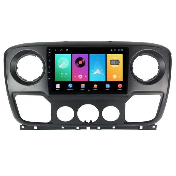 Navigatie dedicata cu Android Renault Master III 2010 - 2019, 1GB RAM, Radio GPS Dual Zone, Display HD IPS 10" Touchscreen, Internet Wi-Fi, Bluetooth, MirrorLink, USB