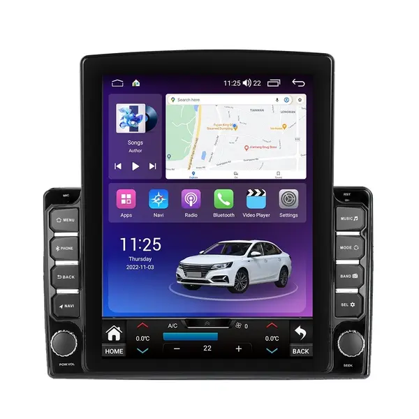 Navigatie dedicata cu Android Renault Trafic II 2001 - 2010, 8GB RAM, Radio GPS Dual Zone, Touchscreen IPS 9.7" HD tip Tesla, Internet Wi-Fi si slot SIM 4G, Bluetooth, MirrorLink, USB
