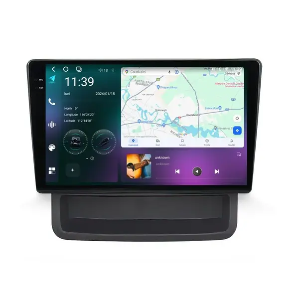 Navigatie dedicata cu Android Renault Trafic II 2010 - 2014, 12GB RAM, Radio GPS Dual Zone, Display 2K QLED 10.36" Touchscreen, Internet Wi-Fi si slot SIM 4G, Bluetooth, MirrorLink, USB