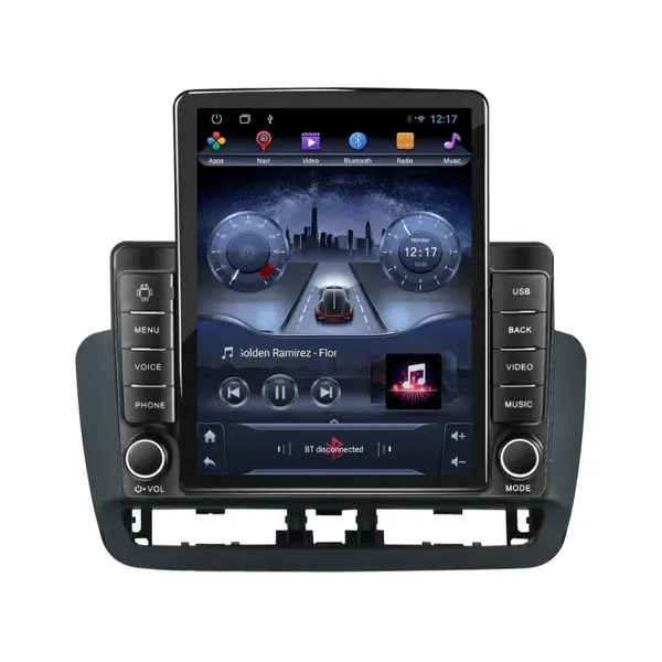 Navigatie dedicata cu Android Seat Ibiza IV 2014 - 2017, 2GB RAM, Radio GPS Dual Zone, Touchscreen IPS 9.7" HD tip Tesla, Internet Wi-Fi, Bluetooth, MirrorLink, USB