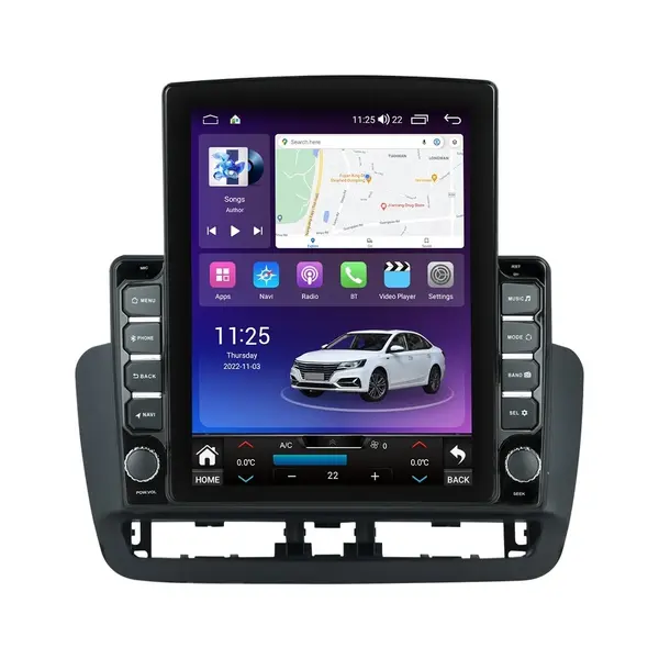 Navigatie dedicata cu Android Seat Ibiza IV 2014 - 2017, 8GB RAM, Radio GPS Dual Zone, Touchscreen IPS 9.7" HD tip Tesla, Internet Wi-Fi si slot SIM 4G, Bluetooth, MirrorLink, USB