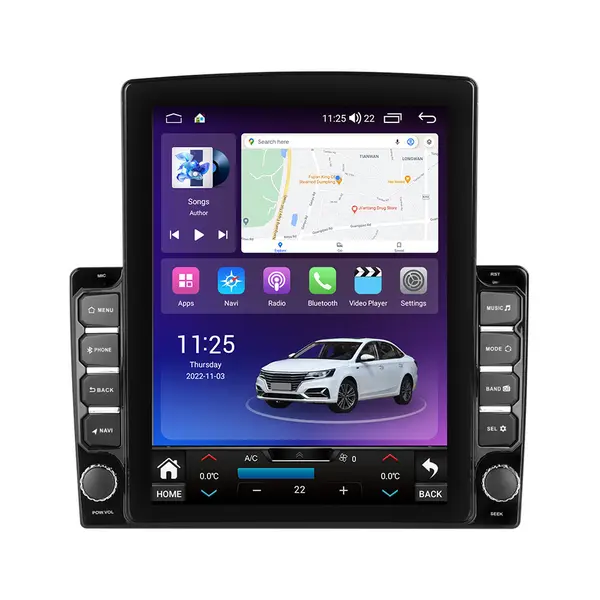 Navigatie dedicata cu Android Seat Leon 1P 2005 - 2013, 4GB RAM, Radio GPS Dual Zone, Touchscreen IPS 9.7" HD tip Tesla, Internet Wi-Fi si slot SIM 4G, Bluetooth, MirrorLink, USB