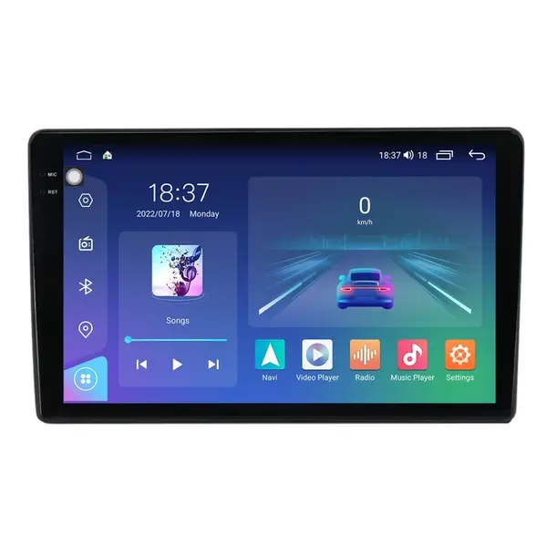 Navigatie dedicata cu Android Seat Leon 1P 2005 - 2013, 8GB RAM, Radio GPS Dual Zone, Display 2K QLED 10.36'' Touchscreen, Internet Wi-Fi si slot SIM 4G, Bluetooth, MirrorLink, USB