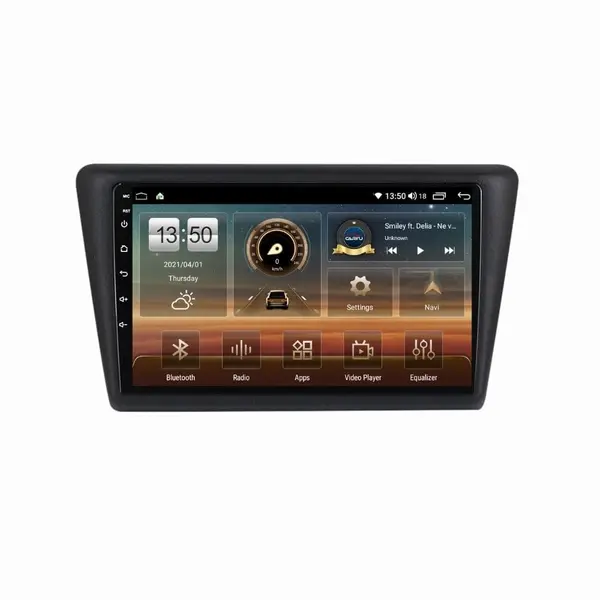 Navigatie dedicata cu Android Seat Toledo IV 2012 - 2019, 4GB RAM, Radio GPS Dual Zone, Display HD QLED 9" Touchscreen, Internet Wi-Fi si slot SIM 4G, Bluetooth, MirrorLink, USB
