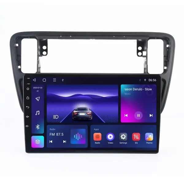 Navigatie dedicata cu Android Skoda Citigo 2011 - 2019, 4GB RAM, Radio GPS Dual Zone, Display HD IPS 9" Touchscreen, Internet Wi-Fi, Bluetooth, MirrorLink, USB