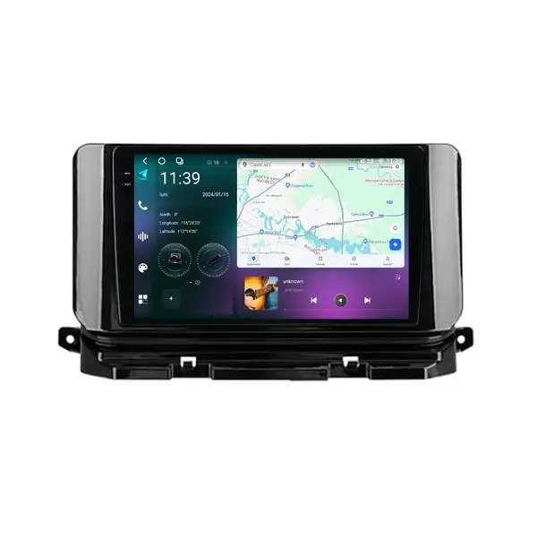 Navigatie dedicata cu Android Skoda Octavia IV dupa 2019, 12GB RAM, Radio GPS Dual Zone, Display 2K QLED 10.36" Touchscreen, Internet Wi-Fi si slot SIM 4G, Bluetooth, MirrorLink, USB