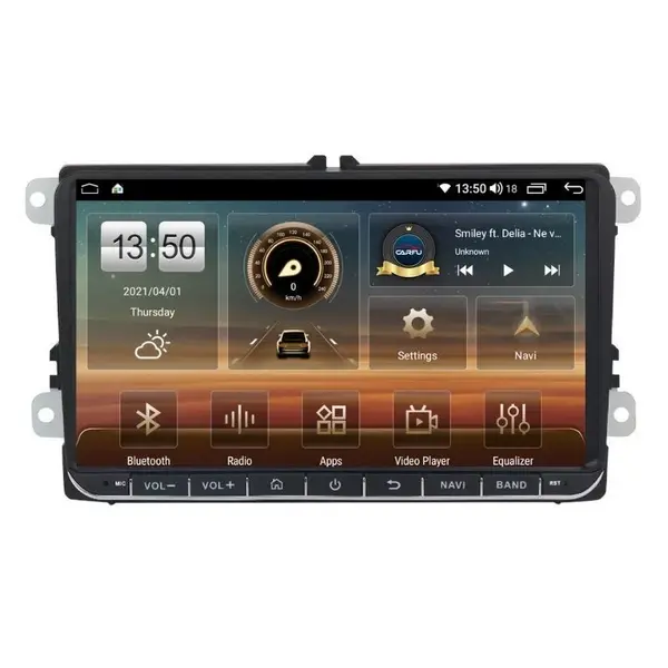 Navigatie dedicata cu Android Skoda Rapid 2011 - 2019, 8GB RAM, Radio GPS Dual Zone, Display HD IPS 9''Touchscreen, Internet Wi-Fi si slot SIM 4G, Bluetooth, MirrorLink, USB