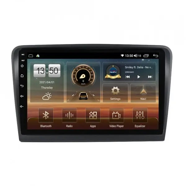 Navigatie dedicata cu Android Skoda Superb II 2008 - 2015, 6GB RAM, Radio GPS Dual Zone, Display HD QLED 10" Touchscreen, Internet Wi-Fi si slot SIM 4G, Bluetooth, MirrorLink, USB