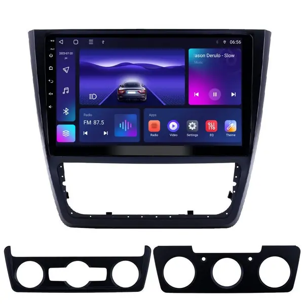 Navigatie dedicata cu Android Skoda Yeti 2009 - 2018, 4GB RAM, Radio GPS Dual Zone, Display HD IPS 10" Touchscreen, Internet Wi-Fi, Bluetooth, MirrorLink, USB