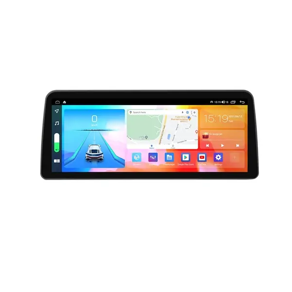 Navigatie dedicata cu Android Ssangyong Actyon 2005 - 2012, 8GB RAM, Radio GPS Dual Zone, Display QLED 12.3" Touchscreen, Internet Wi-Fi si slot SIM 4G, Bluetooth, MirrorLink, USB