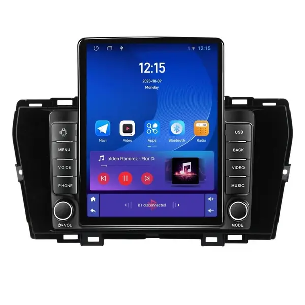 Navigatie dedicata cu Android Ssangyong Korando dupa 2019, 1GB RAM, Radio GPS Dual Zone, Touchscreen IPS 9.7" HD tip Tesla, Internet Wi-Fi, Bluetooth, MirrorLink, USB