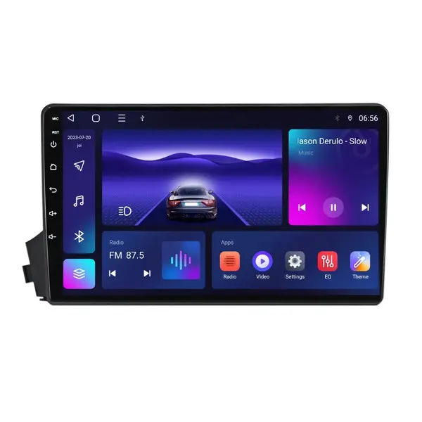 Navigatie dedicata cu Android Ssangyong Kyron 2005 - 2011, 4GB RAM, Radio GPS Dual Zone, Display HD IPS 9" Touchscreen, Internet Wi-Fi, Bluetooth, MirrorLink, USB
