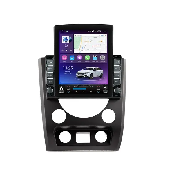 Navigatie dedicata cu Android Ssangyong Rexton 2012 - 2017, 4GB RAM, Radio GPS Dual Zone, Touchscreen IPS 9.7" HD tip Tesla, Internet Wi-Fi si slot SIM 4G, Bluetooth, MirrorLink, USB