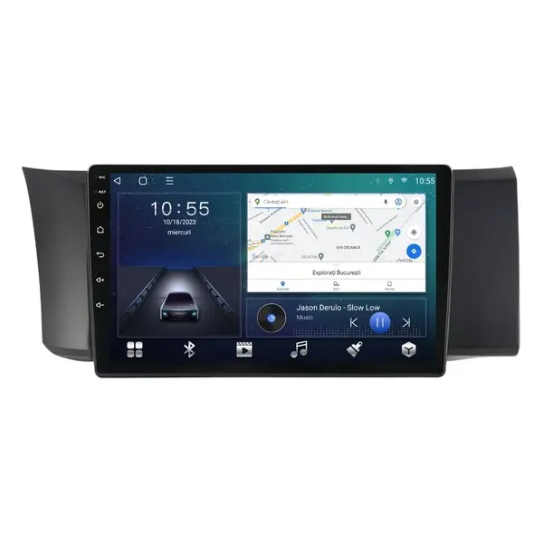 Navigatie dedicata cu Android Subaru BRZ 2012 - 2021, 2GB RAM, Radio GPS Dual Zone, Display HD QLED 9" Touchscreen, Internet Wi-Fi si slot SIM 4G, Bluetooth, MirrorLink, USB