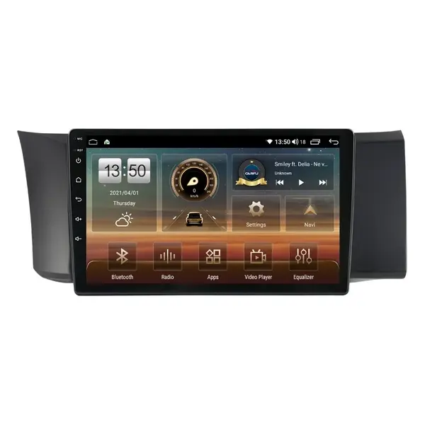 Navigatie dedicata cu Android Subaru BRZ 2012 - 2021, 8GB RAM, Radio GPS Dual Zone, Display HD QLED 9" Touchscreen, Internet Wi-Fi si slot SIM 4G, Bluetooth, MirrorLink, USB