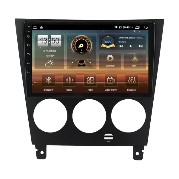 Navigatie dedicata cu Android Subaru Impreza / XV / WRX 2000 - 2007, 8GB RAM, Radio GPS Dual Zone, Display HD QLED 9" Touchscreen, Internet Wi-Fi si slot SIM 4G, Bluetooth, MirrorLink, USB