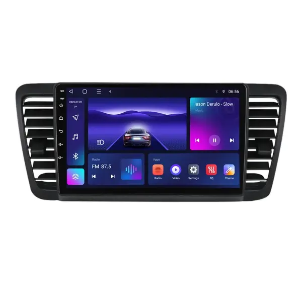 Navigatie dedicata cu Android Subaru Outback / Legacy 2003 - 2009, 4GB RAM, Radio GPS Dual Zone, Display HD IPS 9" Touchscreen, Internet Wi-Fi, Bluetooth, MirrorLink, USB