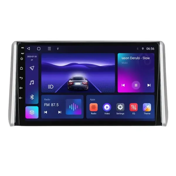 Navigatie dedicata cu Android Suzuki Across dupa 2020, 4GB RAM, Radio GPS Dual Zone, Display HD IPS 10" Touchscreen, Internet Wi-Fi, Bluetooth, MirrorLink, USB