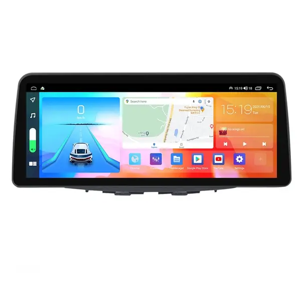 Navigatie dedicata cu Android Suzuki Baleno dupa 2016, 8GB RAM, Radio GPS Dual Zone, Display QLED 12.3" Touchscreen, Internet Wi-Fi si slot SIM 4G, Bluetooth, MirrorLink, USB