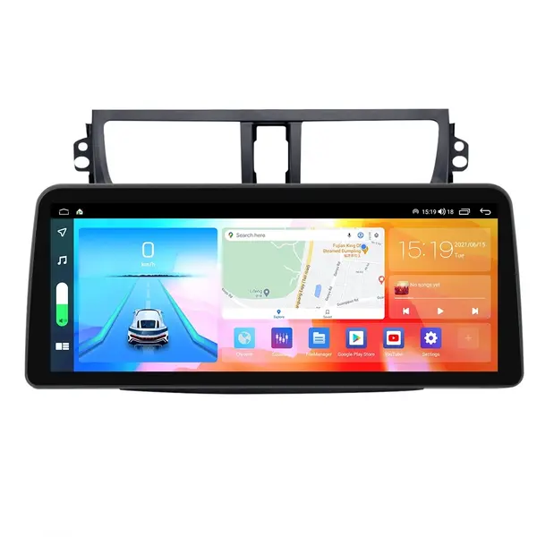 Navigatie dedicata cu Android Suzuki Celerio dupa 2014, 8GB RAM, Radio GPS Dual Zone, Display QLED 12.3" Touchscreen, Internet Wi-Fi si slot SIM 4G, Bluetooth, MirrorLink, USB