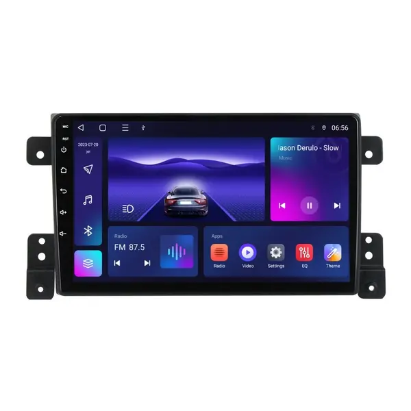 Navigatie dedicata cu Android Suzuki Grand Vitara 2005 - 2015, 4GB RAM, Radio GPS Dual Zone, Display HD IPS 9" Touchscreen, Internet Wi-Fi, Bluetooth, MirrorLink, USB