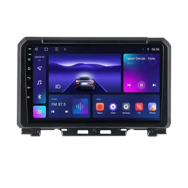 Navigatie dedicata cu Android Suzuki Jimny dupa 2018, 4GB RAM, Radio GPS Dual Zone, Display HD IPS 9" Touchscreen, Internet Wi-Fi, Bluetooth, MirrorLink, USB