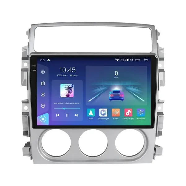 Navigatie dedicata cu Android Suzuki Liana 2001 - 2007, 4GB RAM, Radio GPS Dual Zone, Display 2K QLED 9.5" Touchscreen, Internet Wi-Fi si slot SIM 4G, Bluetooth, MirrorLink, USB