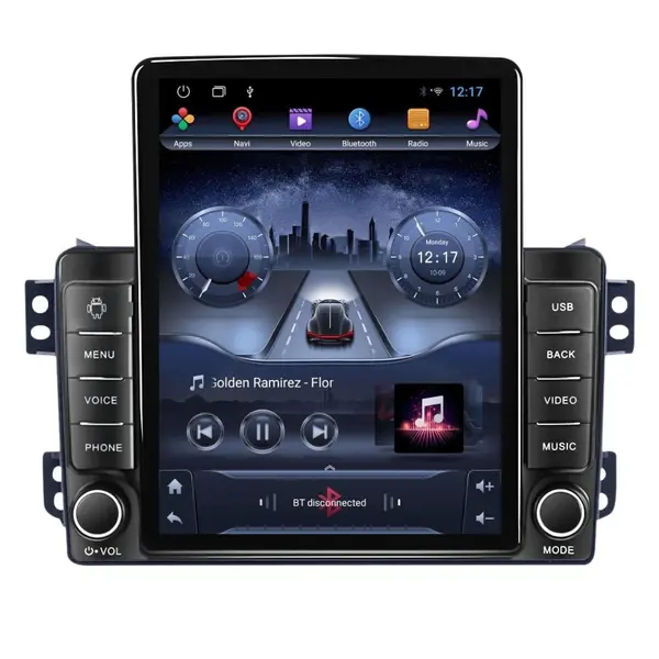 Navigatie dedicata cu Android Suzuki Splash 2008 - 2015, 2GB RAM, Radio GPS Dual Zone, Touchscreen IPS 9.7" HD tip Tesla, Internet Wi-Fi, Bluetooth, MirrorLink, USB