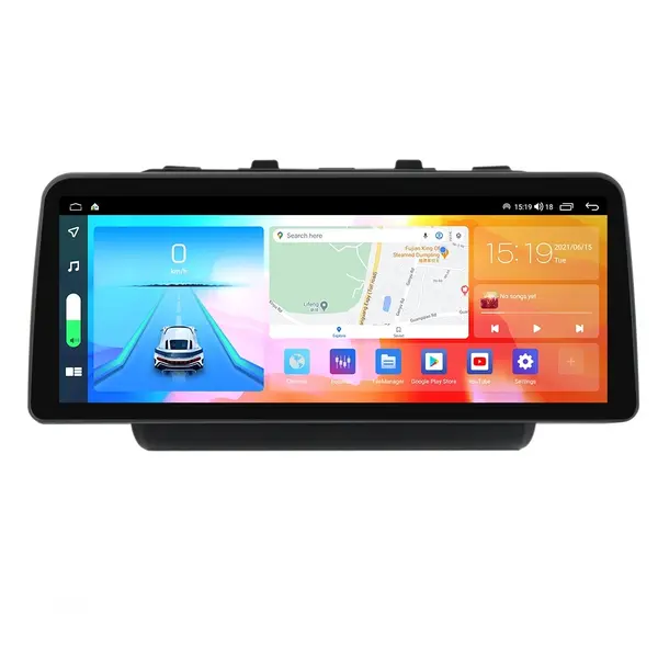 Navigatie dedicata cu Android Suzuki Swift V dupa 2017, 8GB RAM, Radio GPS Dual Zone, Display QLED 12.3" Touchscreen, Internet Wi-Fi si slot SIM 4G, Bluetooth, MirrorLink, USB