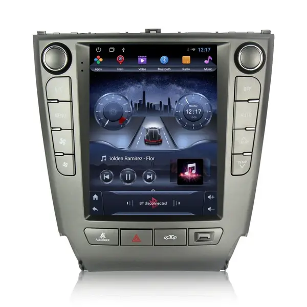 Navigatie dedicata cu Android tip tesla Lexus IS 2005 - 2013, 2GB RAM, Radio GPS Dual Zone, Touchscreen IPS 9.7" HD, Internet Wi-Fi, Bluetooth, MirrorLink, USB