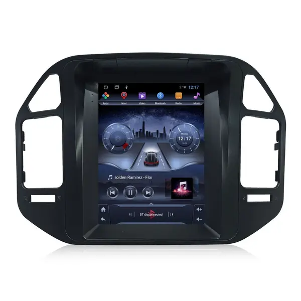 Navigatie dedicata cu Android tip tesla Mitsubishi Pajero III 2001 - 2006, 2GB RAM, Radio GPS Dual Zone, Touchscreen IPS 9.7" HD, Internet Wi-Fi, Bluetooth, MirrorLink, USB